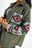 Corduraoy Aztec Shacket