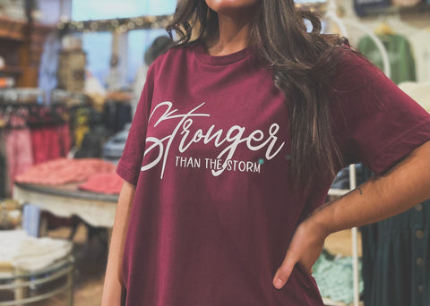 Stronger Than the Storm Tee