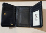 Jill Tri-Fold Wallet in Pebbled Leather