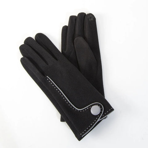Aly Button Gloves