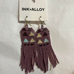 Lilac Diamond Earrings