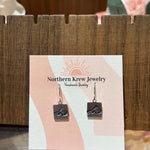 Mountain Top Stamped Earrings