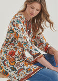 Dorit Floral Button Front Shirt