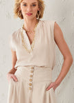 Isa Cotton Gauze Pants