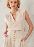 Isa Cotton Gauze Pants