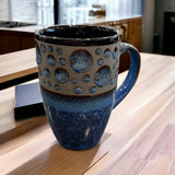 Drip Galze Dots 18oz Mug