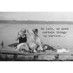 In life...Greeting Card