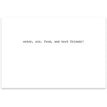 In life...Greeting Card