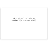 I don't want to brag...Greeting Card