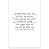 As you reach your golden years...Gretting Card