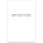God made us friends...Greeting Card