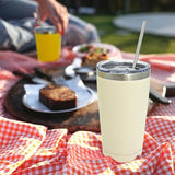 Black 20oz Stainless Steel Tumbler