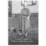I don't know if...Greeting Card