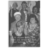 If someone tells you...Gretting Card