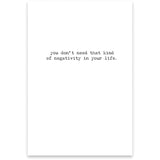 If someone tells you...Gretting Card