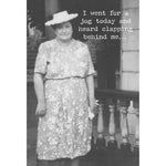I went for a jog today...Greeting Card