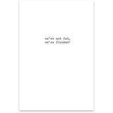 The human body is...Gretting Card