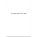 Reality Show Greeting Card