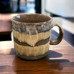 Drip Glaze Earth Tone 18oz Mug