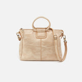 Sheila Medium Satchel in Polished Leather