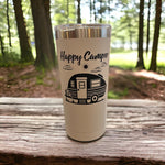 Happy Camper Stainless Steel Tumbler