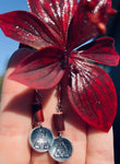 Hatcher Pass Cabins Earrings with Beads