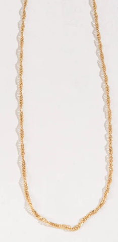 Layer Me 20" Twisted Chain Necklace