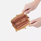 Cheer Frame Pouch in Pebbled Leather
