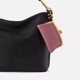 Cheer Frame Pouch in Pebbled Leather