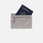 Euro Slide Card Case in Polished Leather