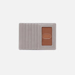 Euro Slide Card Case in Polished Leather