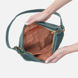 Fern Bucket Crossbody in Pebbled Leather