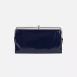 Lauren Clutch Wallet in Polished Leather