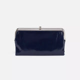 Lauren Clutch Wallet in Polished Leather