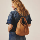 Merrin Convertible Backpack in Pebbled Leather