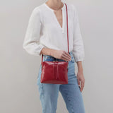 Reeva Crossbody in Polished Leather