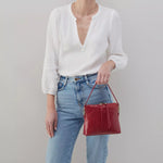 Reeva Crossbody in Polished Leather