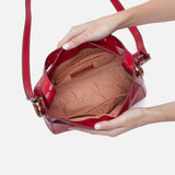 Render Small Crossbody in Polished Leather