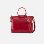 Sheila Medium Satchel in Polished Leather