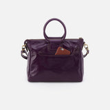 Sheila Medium Satchel in Polished Leather