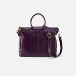 Sheila Medium Satchel in Polished Leather