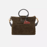 Sheila Medium Satchel in Suede