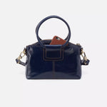 Sheila Top Zip Crossbody in Polished Leather