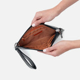 Vida Wristlet in Polished Leather