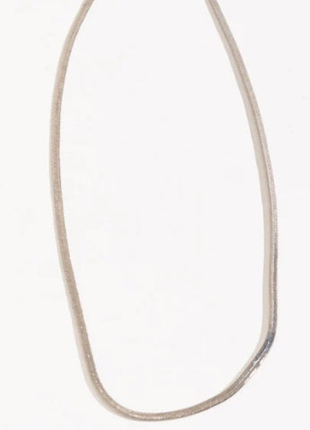 18" Layer Me Herringbone Chain Necklace