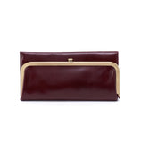 Rachel Continental Wallet in Polished Leather