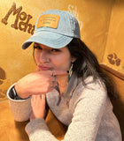 I'm Just Here for the Alibi Leather Patch Hat