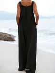 Black Wide Leg Jumpsuit