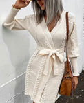 Cream Chunky Cable