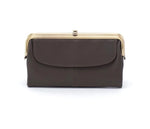 Lauren Clutch Wallet in Pebbled Leather